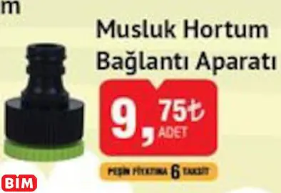 MUSLUK HORTUM BAĞLANTI APARATI